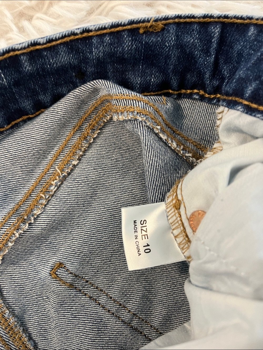 Express flare leg jeans size 10 - Picture 5 of 6